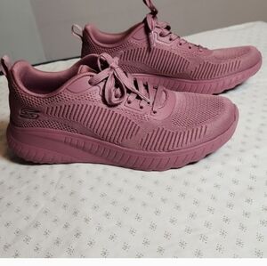 Skechers BOBS Squad Chaos Face-off Raspberry   Sneakers size 7.5 Women's